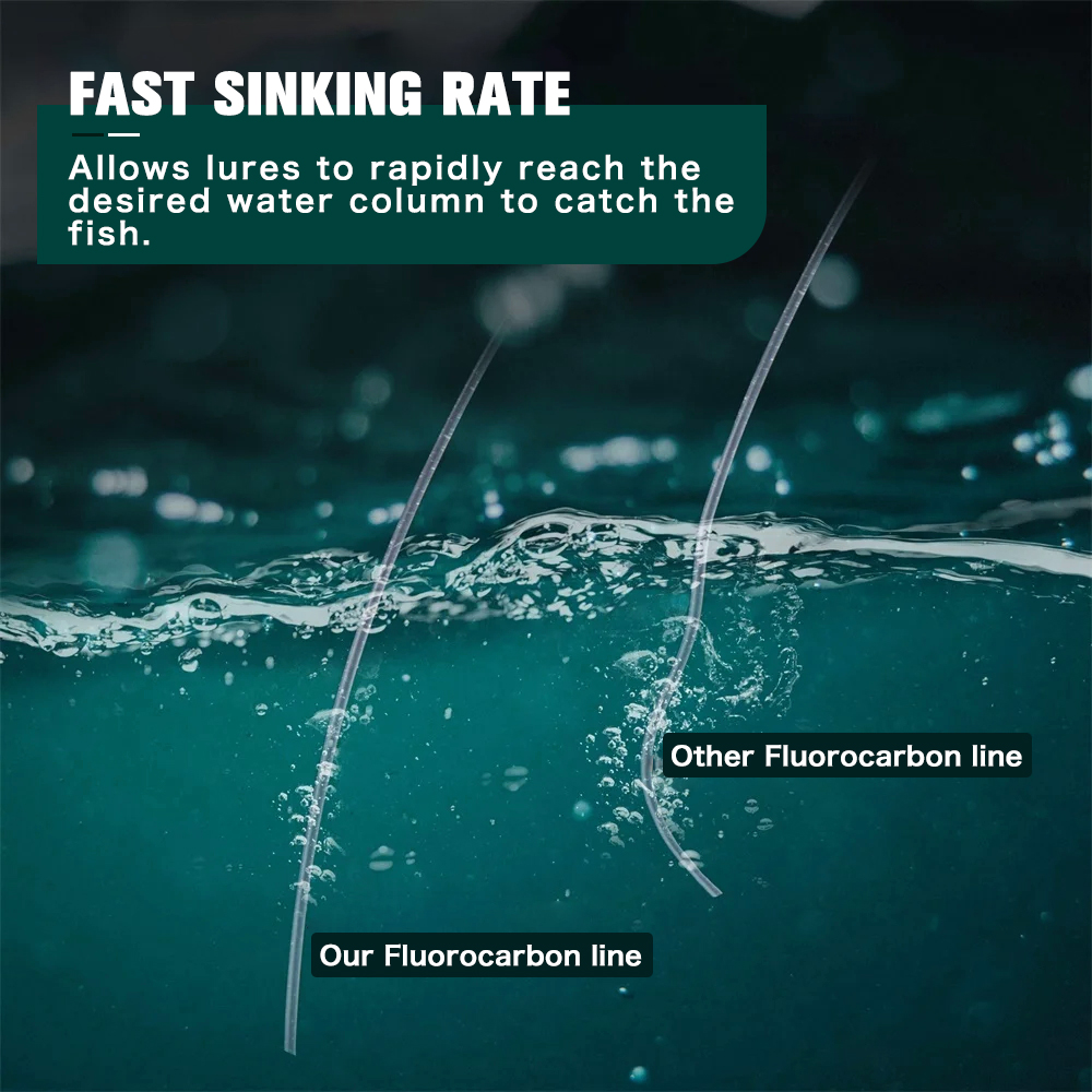 ZUKIBO 50m 100m 100% Fluorocar - Fluorocarbon Line review and price